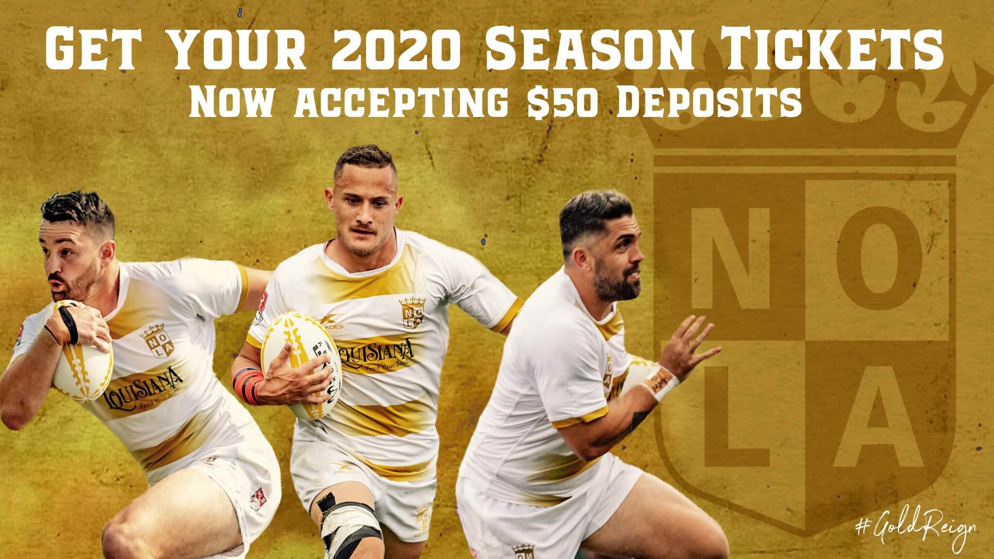 Season Ticket Deposits for 2020 are Available Now!