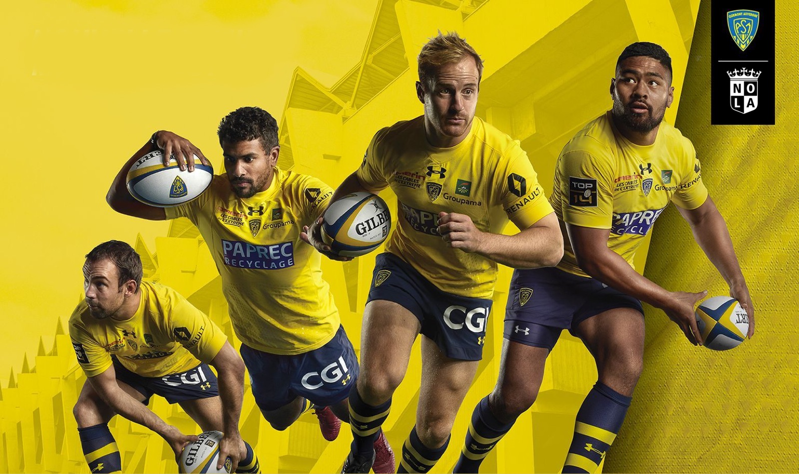 NOLA Gold partners with ASM Clermont Auvergne
