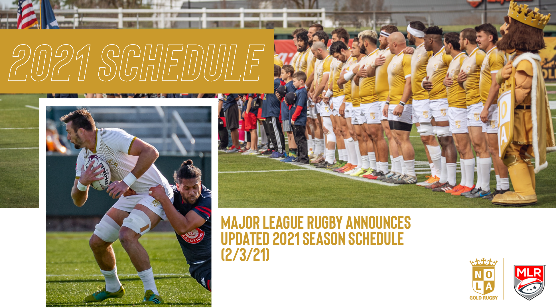 Major League Rugby Updated 2021 Season Schedule