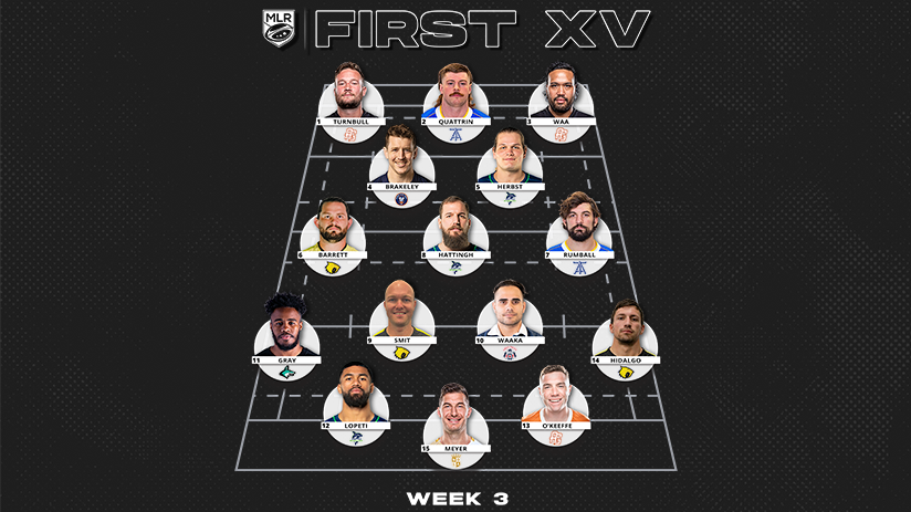 FIRST XV | WEEK 3