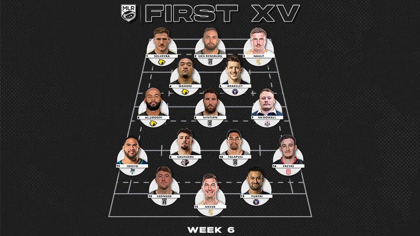 FIRST XV | WEEK 6