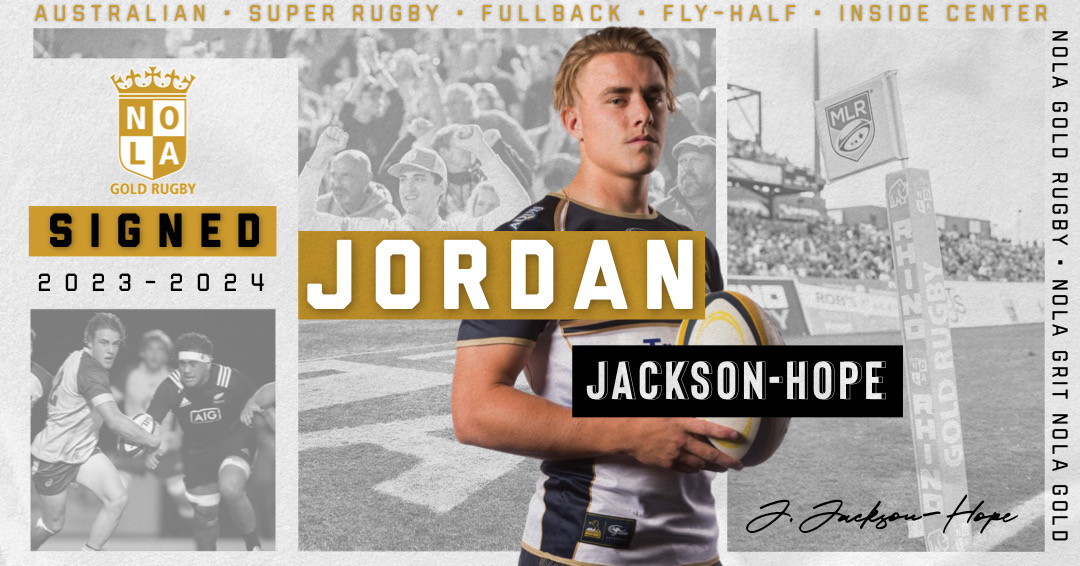 Jordan Jackson-Hope Signs with the GOLD!