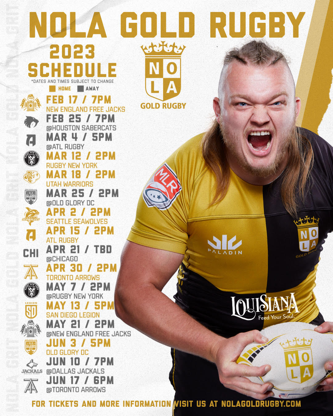 Major League Rugby Releases 2023 Season Schedule