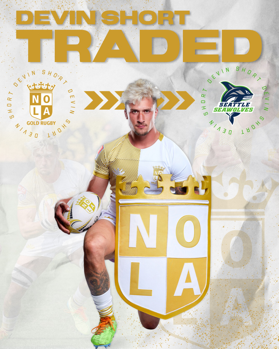 Devin Short traded to the Seattle Seawolves