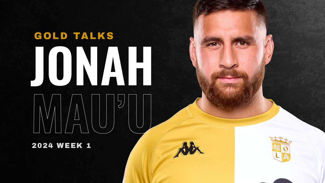 GOLD Talks: A Conversation with New Orleans GOLD’s Newest Star, Jonah Mau’u
